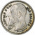 Bélgica, Leopold II, 2 Francs, 1909, Royal Belgium Mint, EF(40-45), Prata