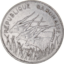 Coin, Gabon, 100 Francs, 1982