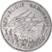 Coin, Gabon, 100 Francs, 1982