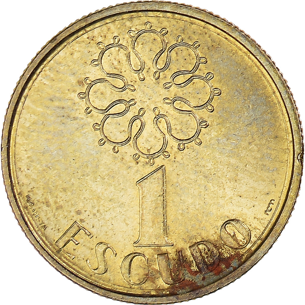 Coin, Portugal, Escudo, 1988