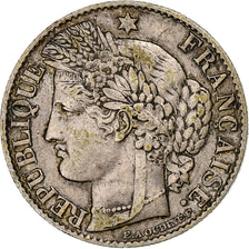 France, Cérès, 50 Centimes, 1895, Paris, AU(50-53), Silver, KM:834.1