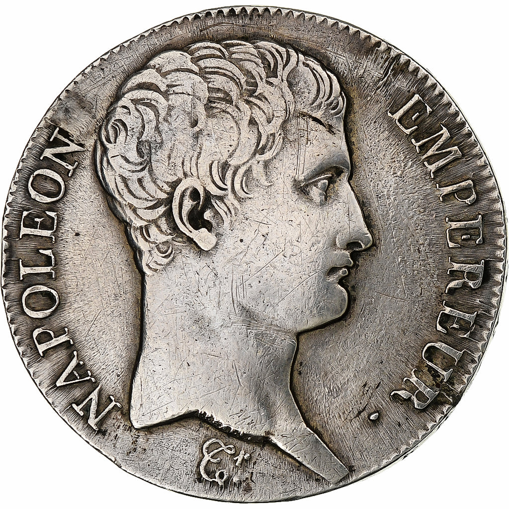 France, Napoleon I, 5 Francs, 1806, Strasbourg, TB+, Argent, Gadoury:581