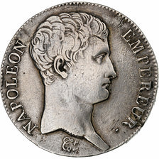 France, Napoleon I, 5 Francs, 1806, Strasbourg, TB+, Argent, Gadoury:581
