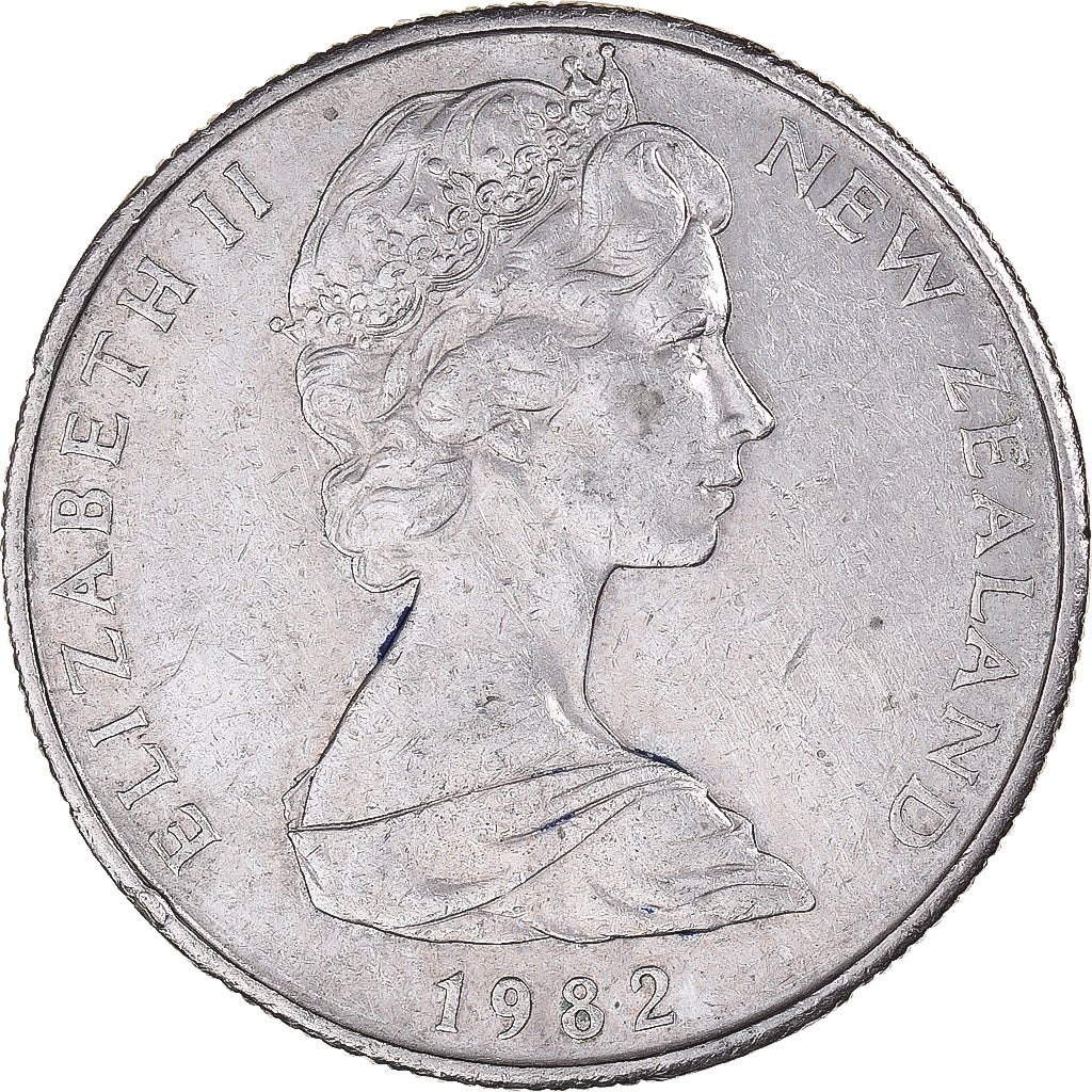 Moneta, Nowa Zelandia, 50 Cents, 1982