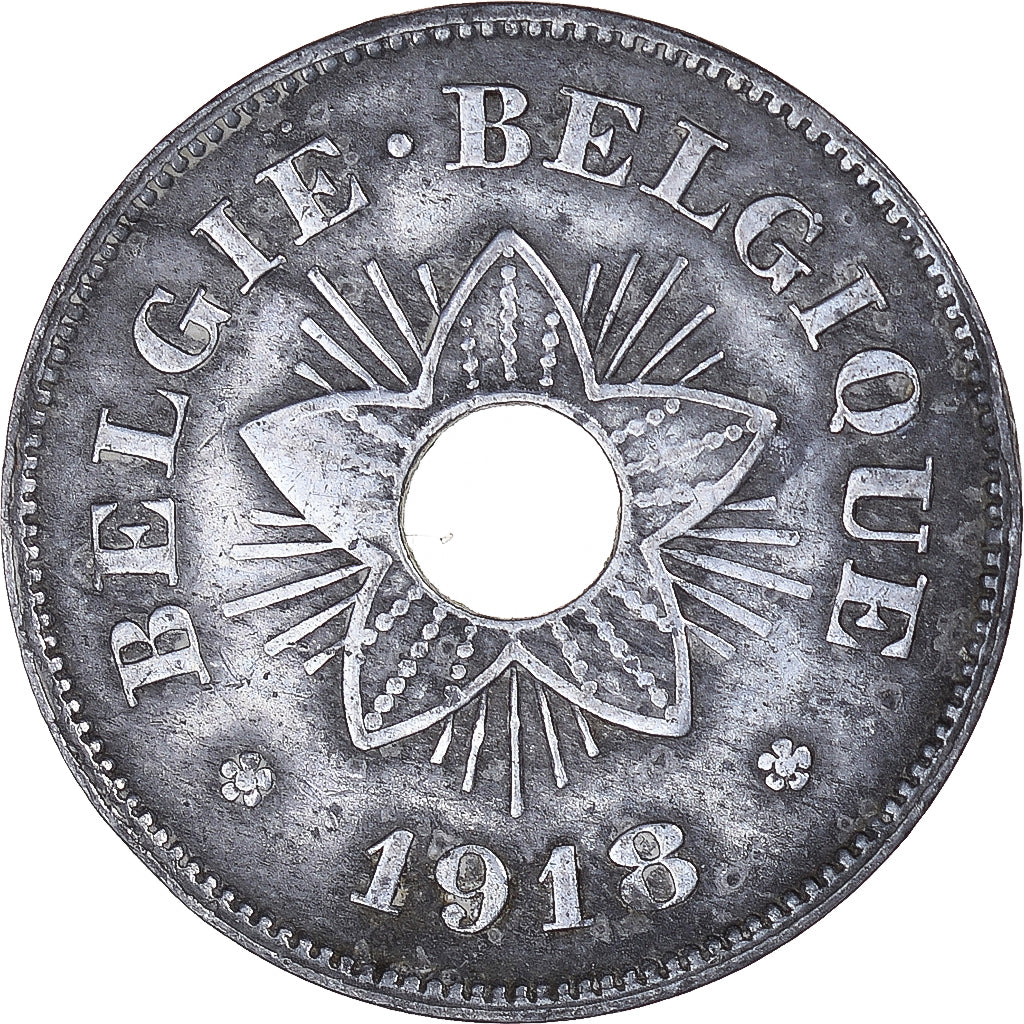 Moneta, Belgio, 50 Centimes, 1918