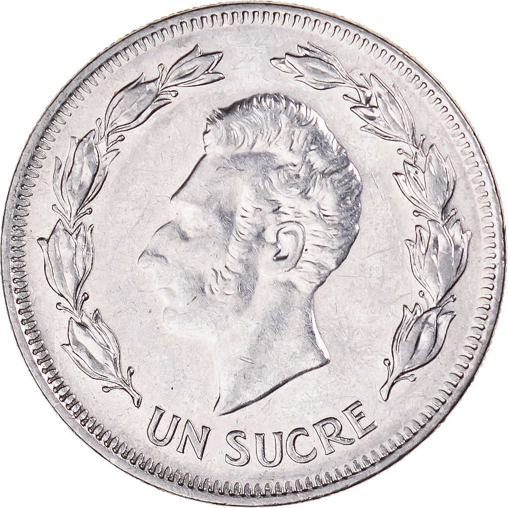 Monnaie, Équateur, Sucre, Un, 1986