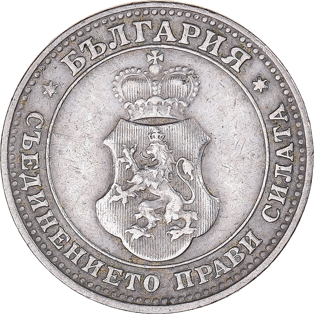 Moeda, Bulgária, 10 Stotinki, 1913