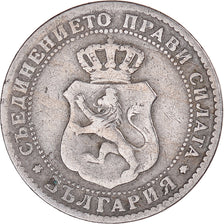 Moeda, Bulgária, 10 Stotinki, 1888
