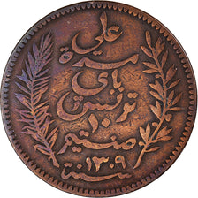 Moneta, Tunisia, 10 Centimes, 1892