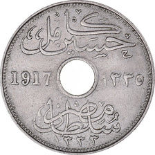 Coin, Egypt, 10 Milliemes, 1917