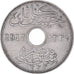 Coin, Egypt, 10 Milliemes, 1917