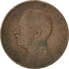 ITALY, Centesimo, 1913, Rome, KM #40, EF(40-45), Bronze, 0.89