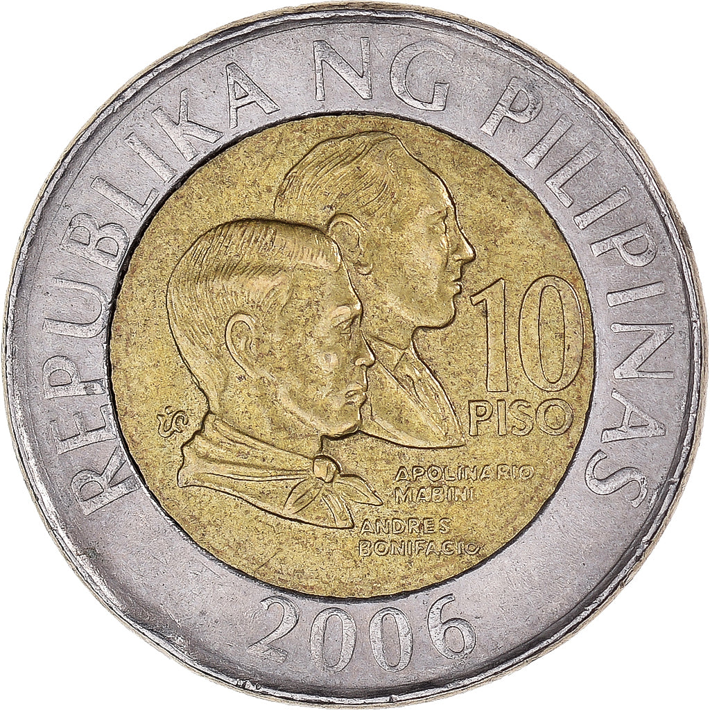 Moneta, Filippine, 10 Piso, 1993