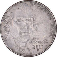 Moeda, Estados Unidos da América, 5 Cents, 2011