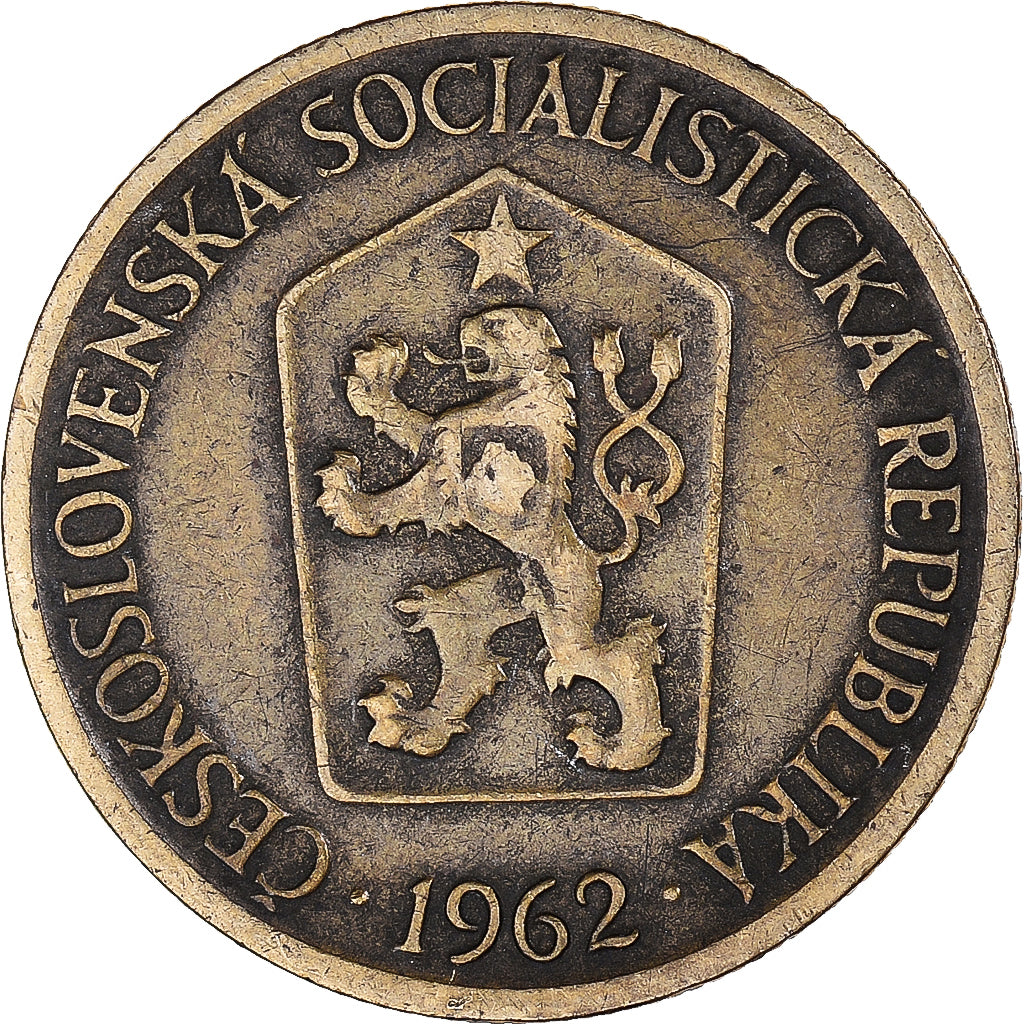 Moneda, Checoslovaquia, Haler, 1962