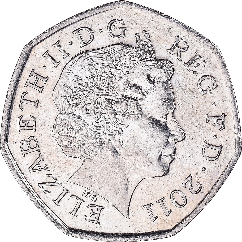 Moneta, Gran Bretagna, 50 Pence, 2011