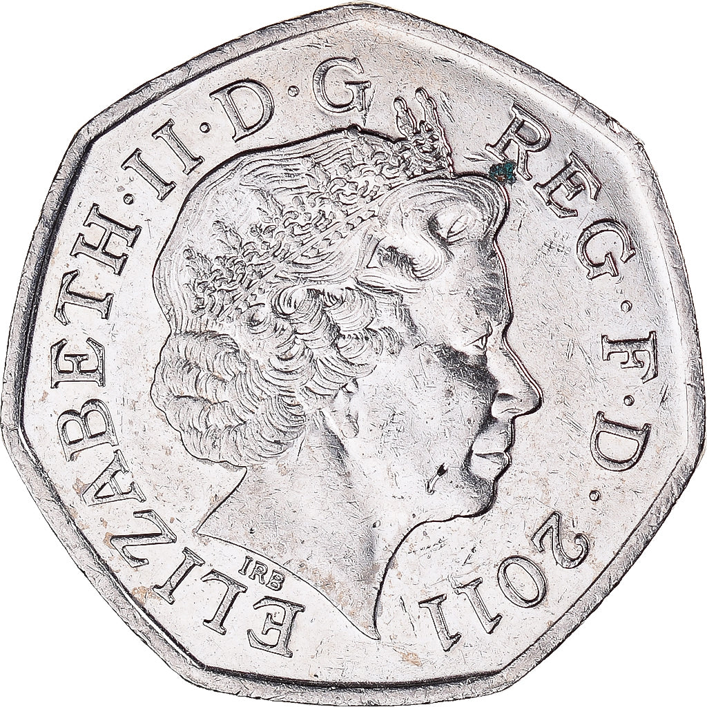 Münze, Großbritannien, 50 Pence, 2011