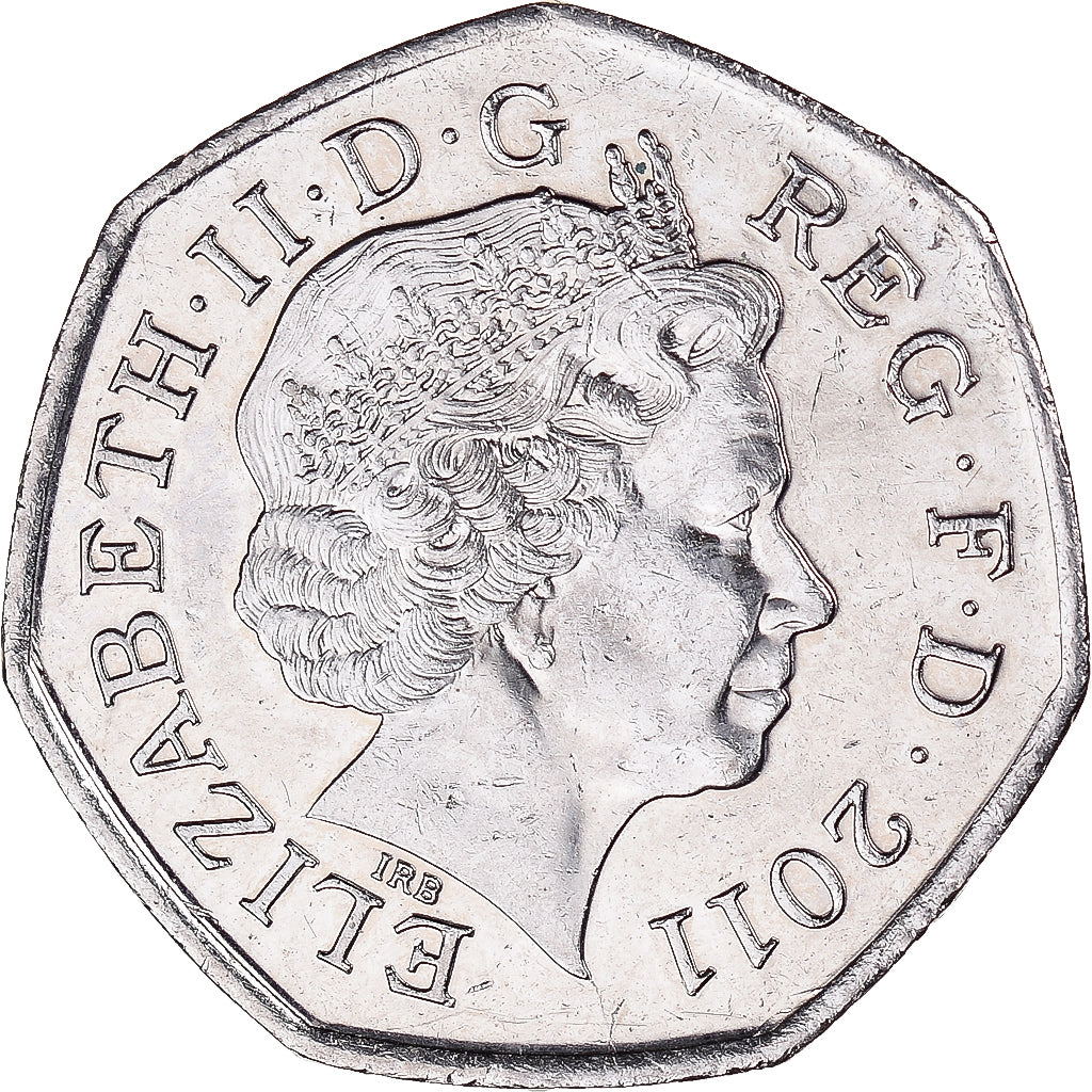 Münze, Großbritannien, 50 Pence, 2011