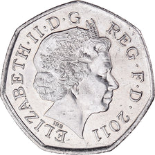 Münze, Großbritannien, 50 Pence, 2011