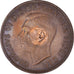 Monnaie, Grande-Bretagne, Penny, 1950