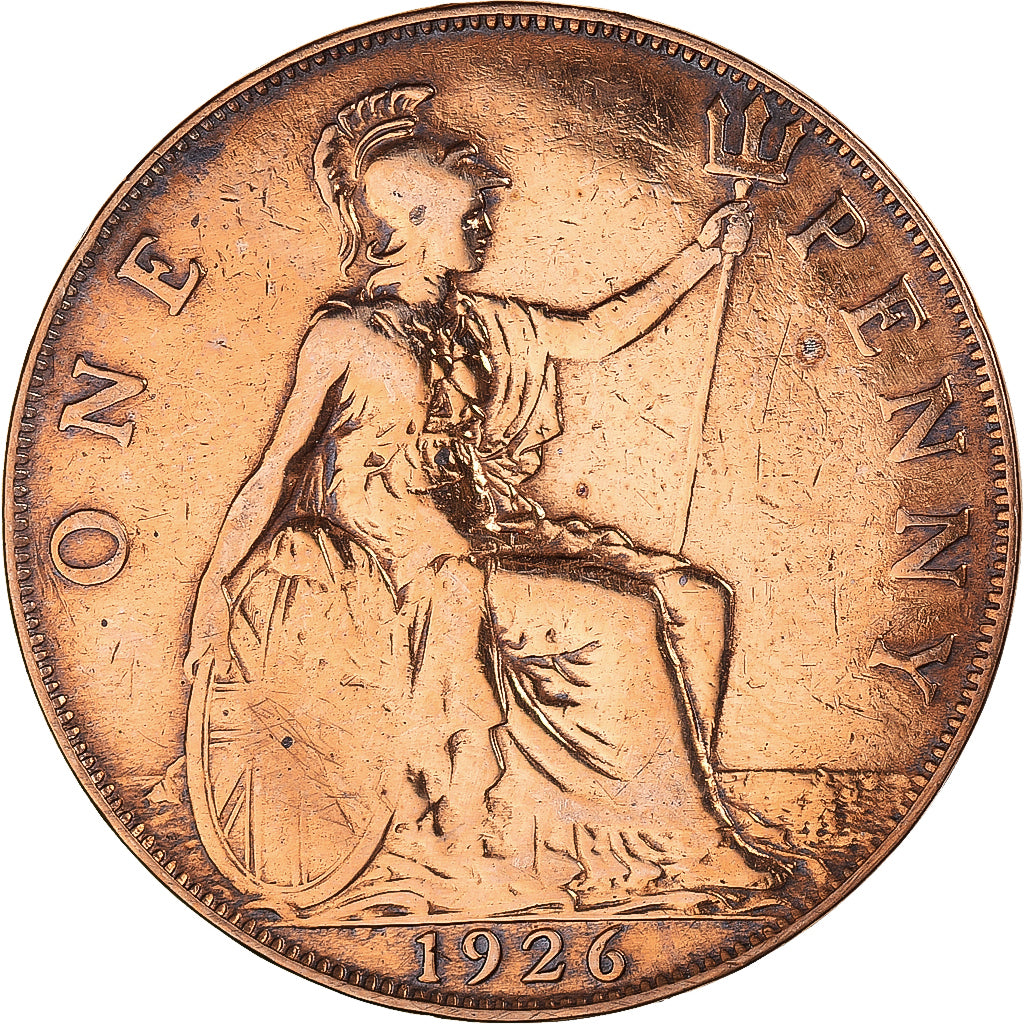 Moneda, Gran Bretaña, Penny, 1926