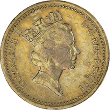 Coin, Great Britain, Pound, 1995