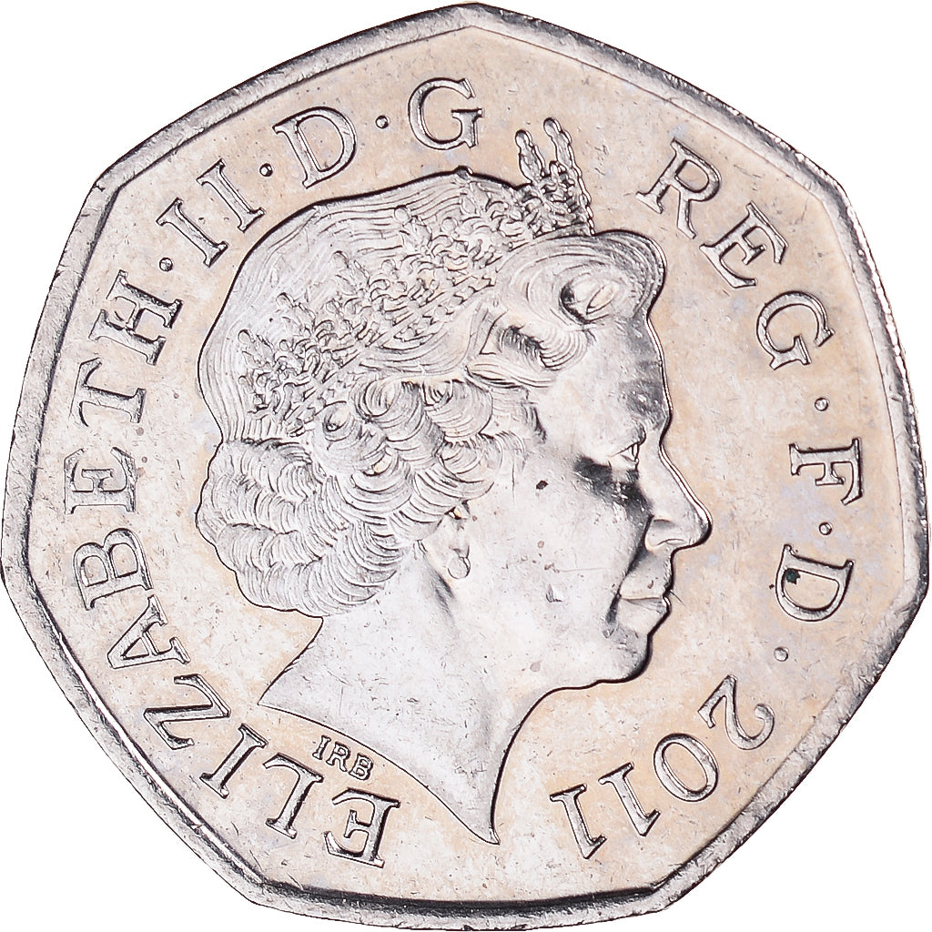 Munten, Groot Bretagne, 50 Pence, 2011