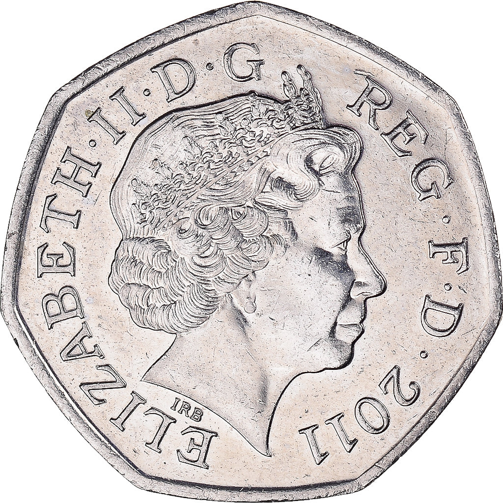 Moneta, Wielka Brytania, 50 Pence, 2011