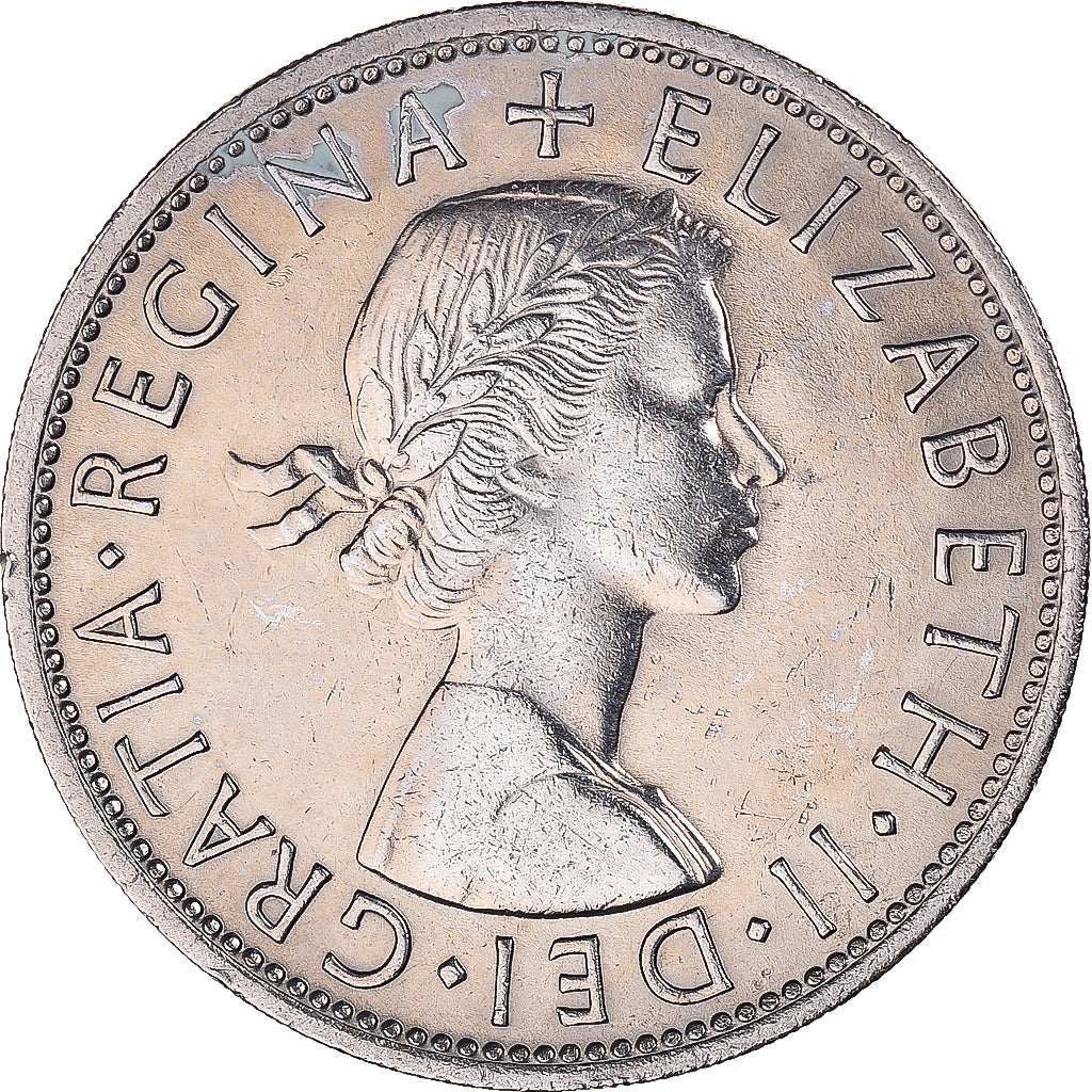 Moneta, Wielka Brytania, 1/2 Crown, 1959
