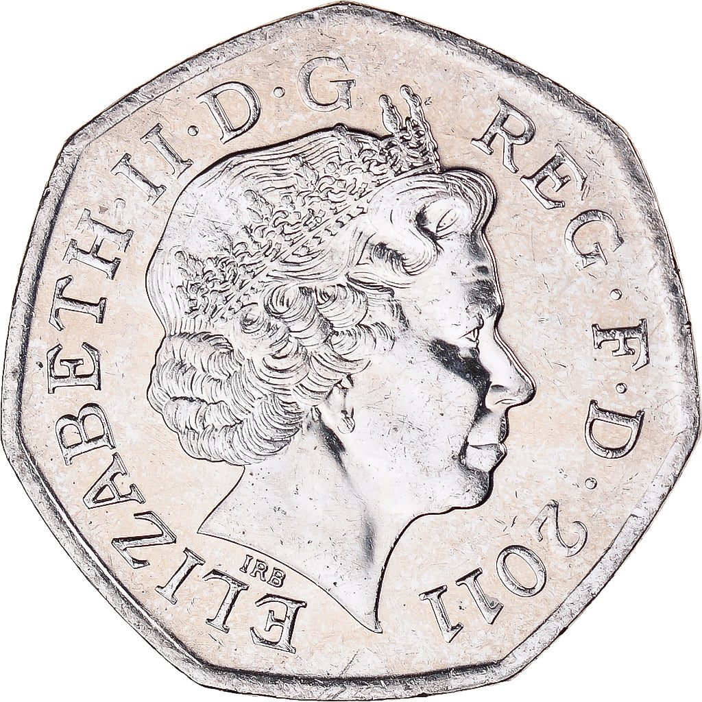 Münze, Großbritannien, 50 Pence, 2011