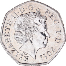 Münze, Großbritannien, 50 Pence, 2011