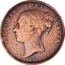 Munten, Groot Bretagne, Penny, 1855