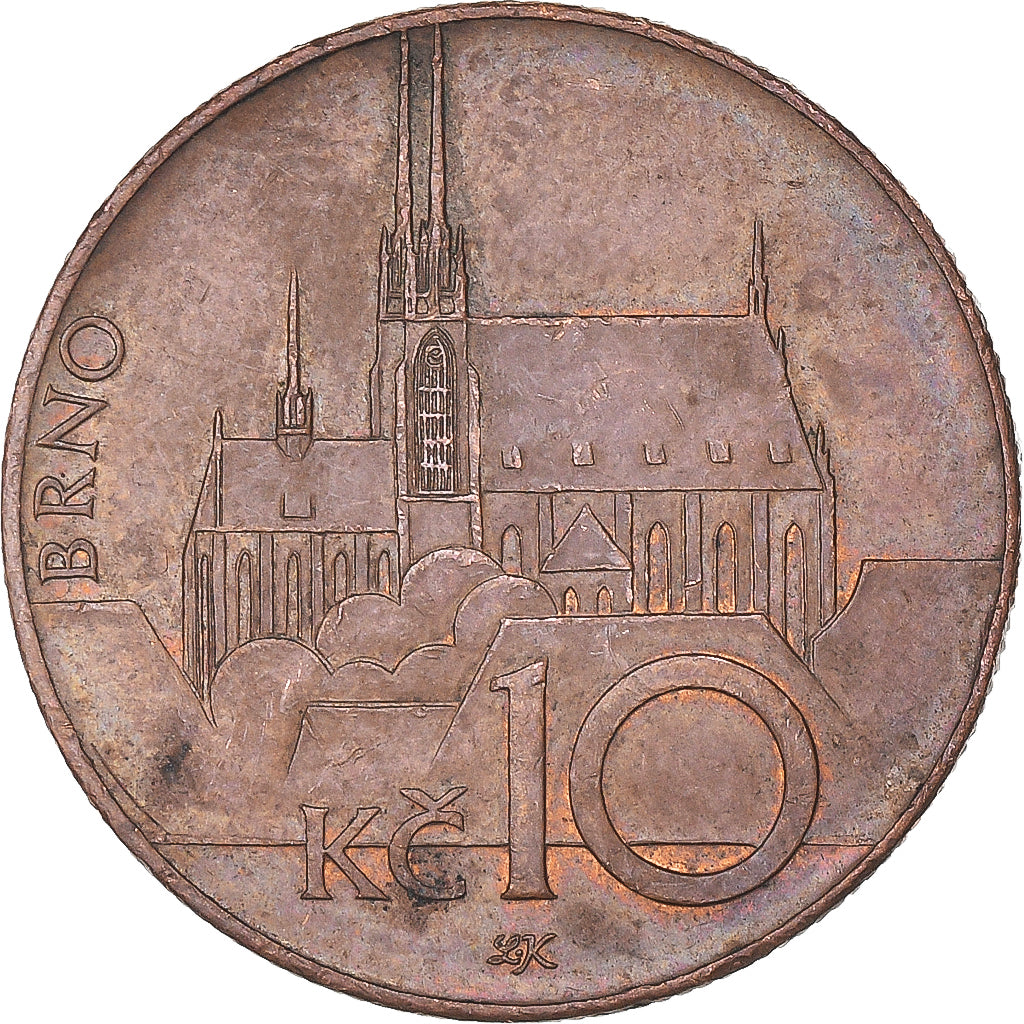 Münze, Tschechische Republik, 10 Korun, 2004