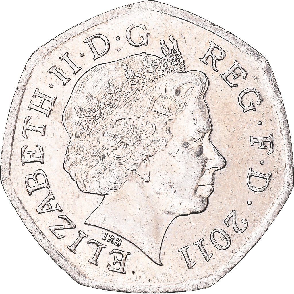 Coin, Great Britain, 50 Pence, 2011