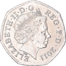 Coin, Great Britain, 50 Pence, 2011
