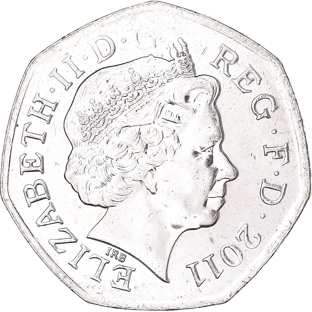 Monnaie, Grande-Bretagne, 50 Pence, 2011