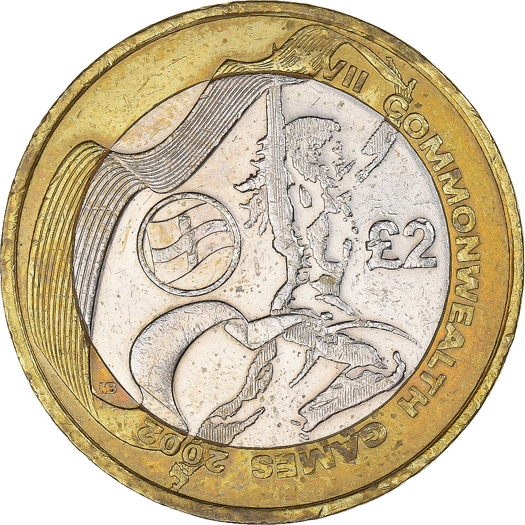 Moeda, Grã-Bretanha, 2 Pounds, 2002