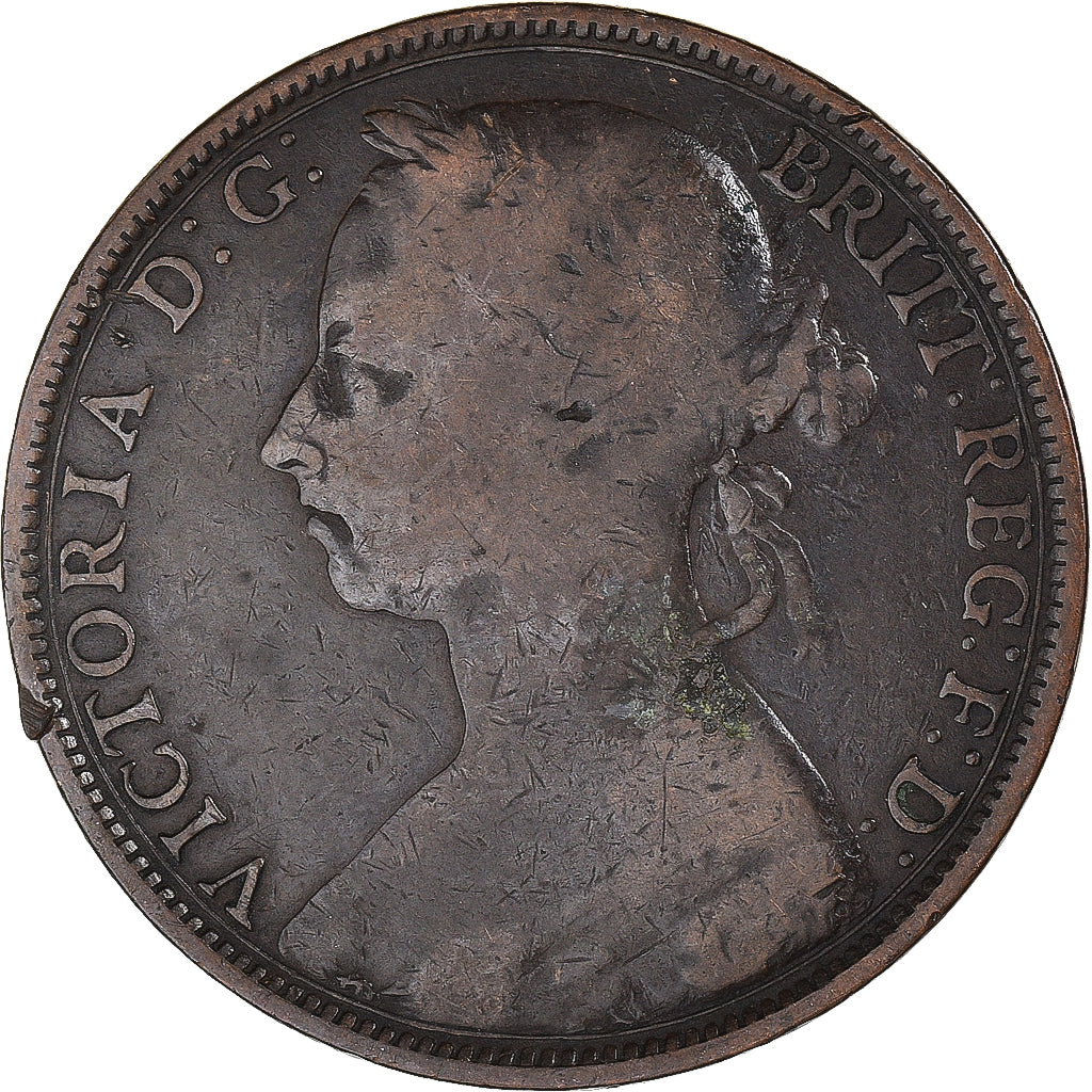 Münze, Großbritannien, Penny, 1890