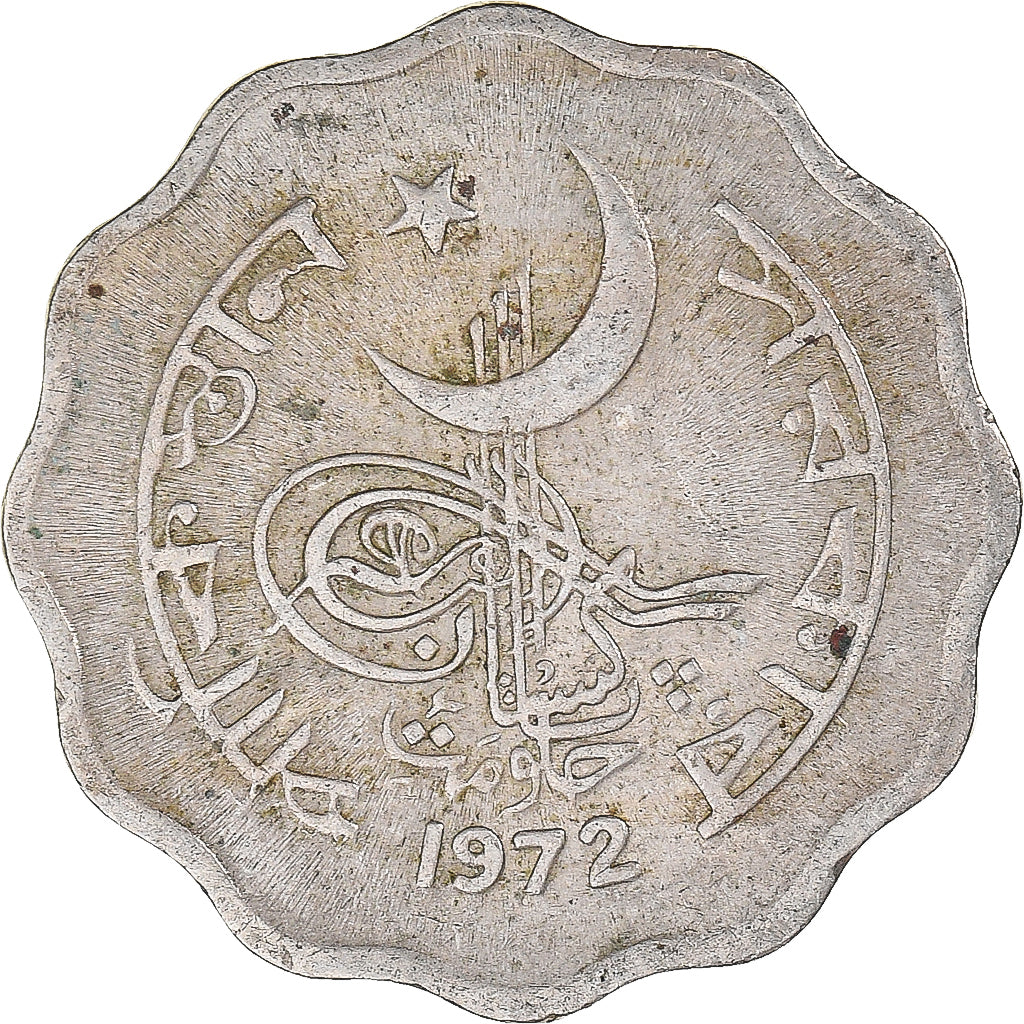 Monnaie, Pakistan, 10 Paisa, 1972