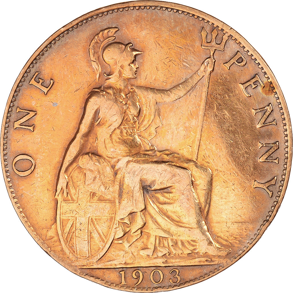 Coin, Great Britain, Penny, 1903