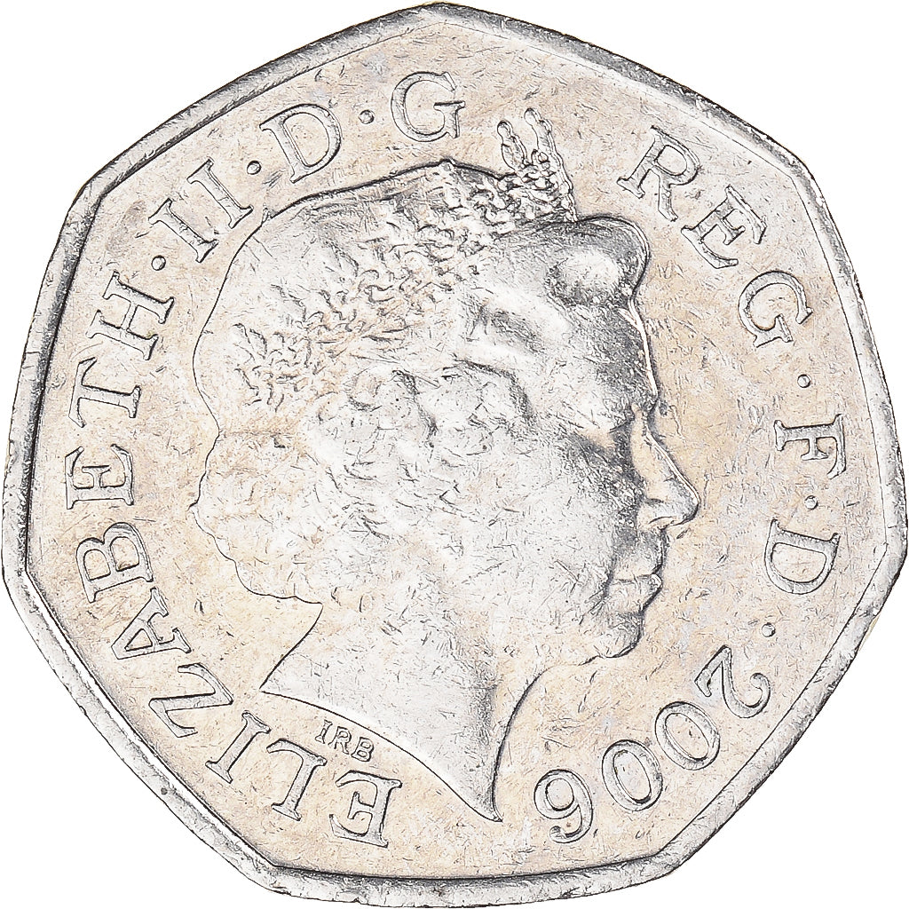Coin, Great Britain, 50 Pence, 2006