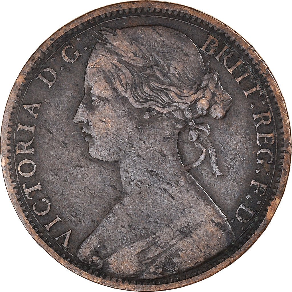 Monnaie, Grande-Bretagne, Penny, 1863