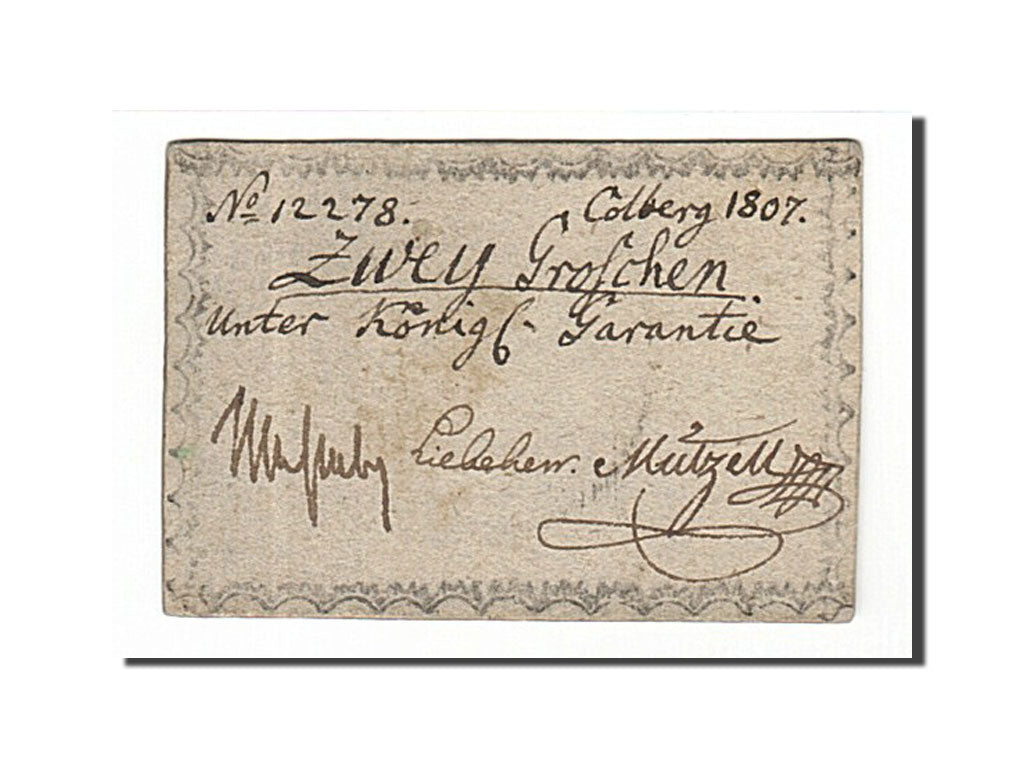 Germany, 2 Groschen, 1807, KM #S1454, 1807-07-02, AU(55-58)