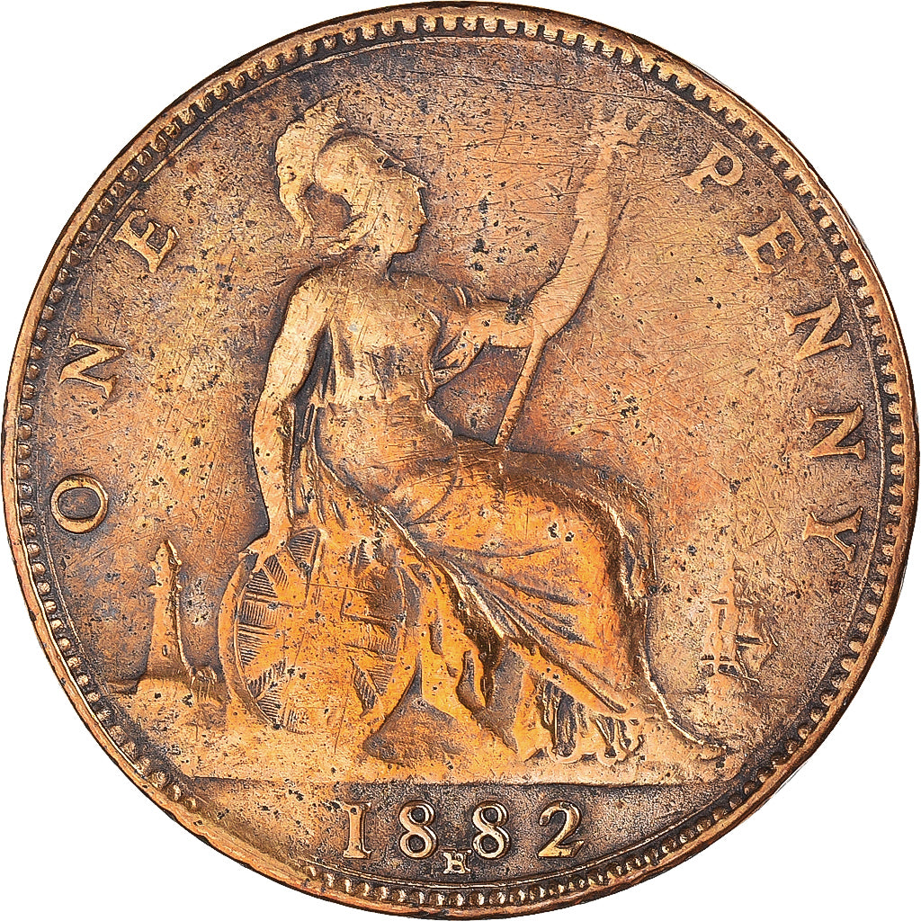Coin, Great Britain, Penny, 1882