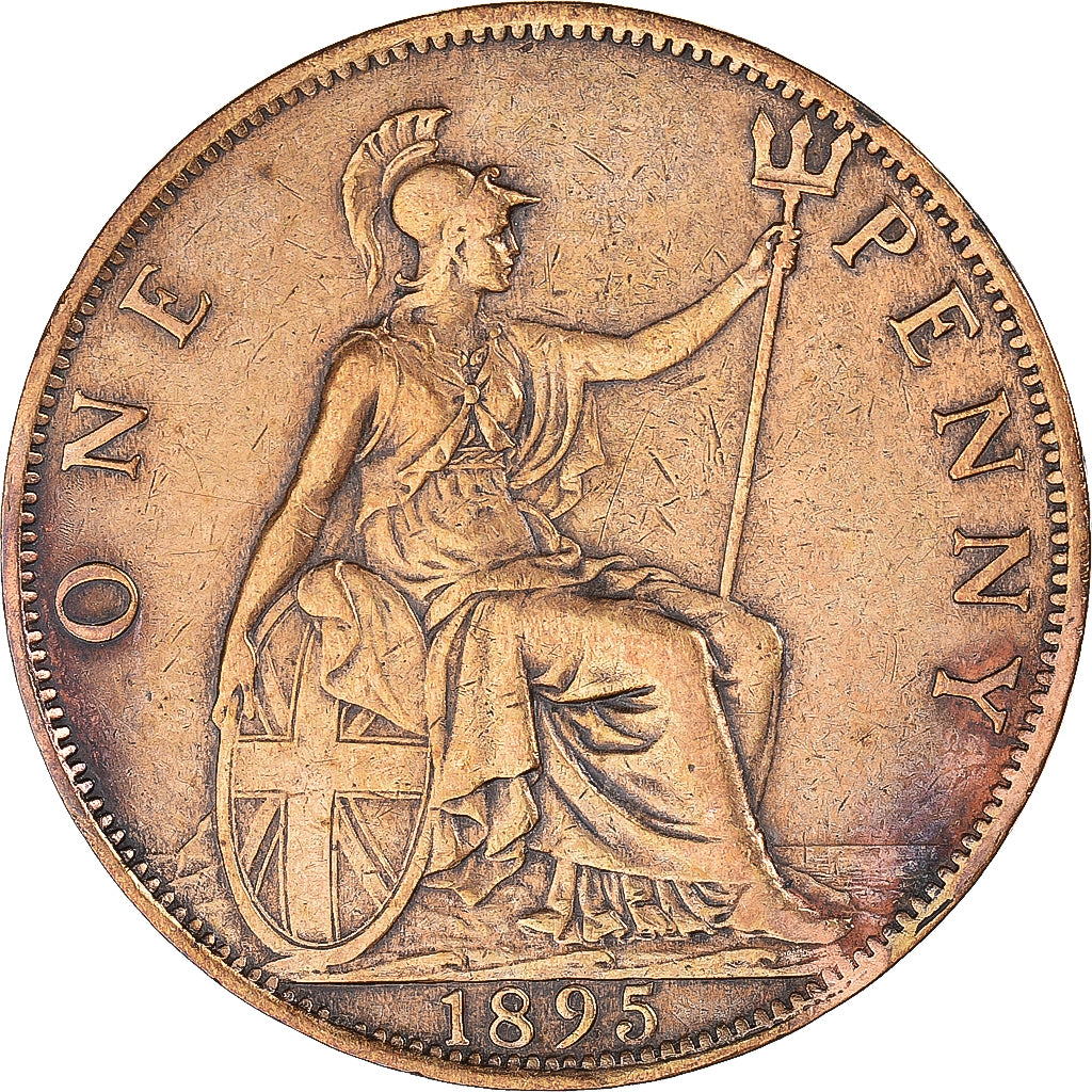 Moneta, Gran Bretagna, Penny, 1895
