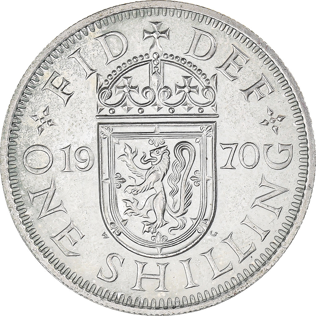 Moneta, Gran Bretagna, Shilling, 1970