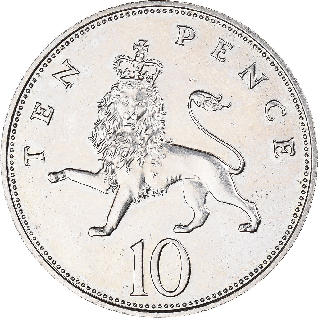 Coin, Great Britain, 10 Pence, 1985