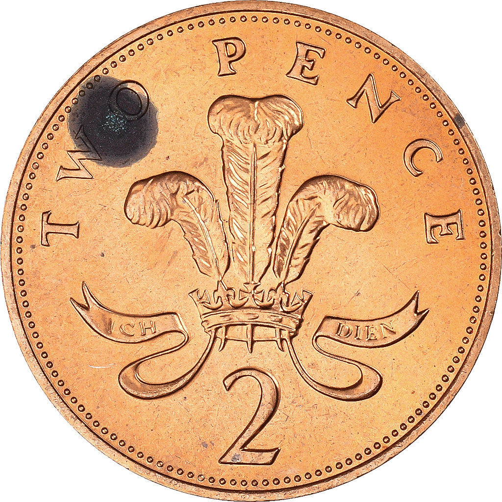 Coin, Great Britain, 2 Pence, 1983