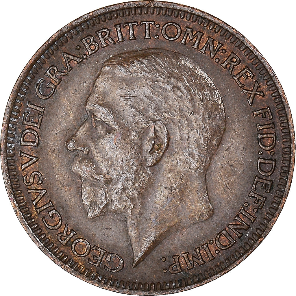 Coin, Great Britain, Farthing, 1931