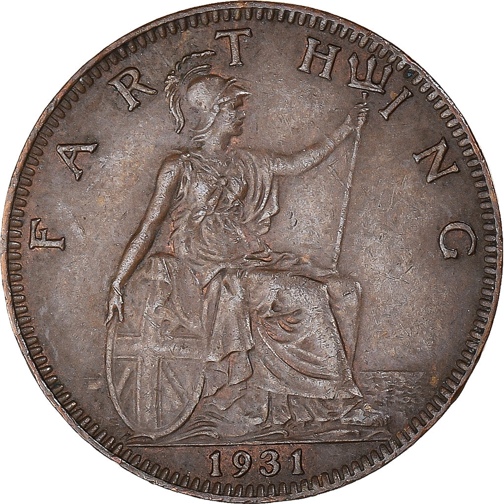 Coin, Great Britain, Farthing, 1931